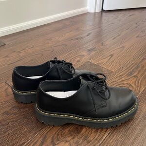 Dr. Martens Black Leather Shoes